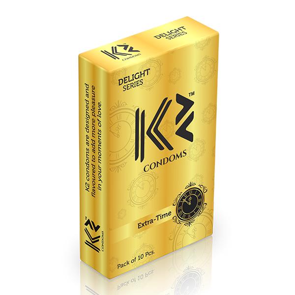 K2 Condoms - Extra Time 10's Online at Best Price - Condoms