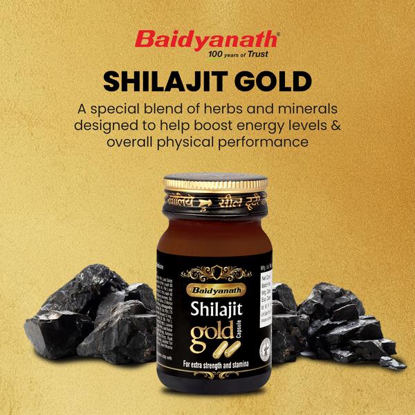 Baidyanath Shilajit Gold Capsule 20's - Image 3