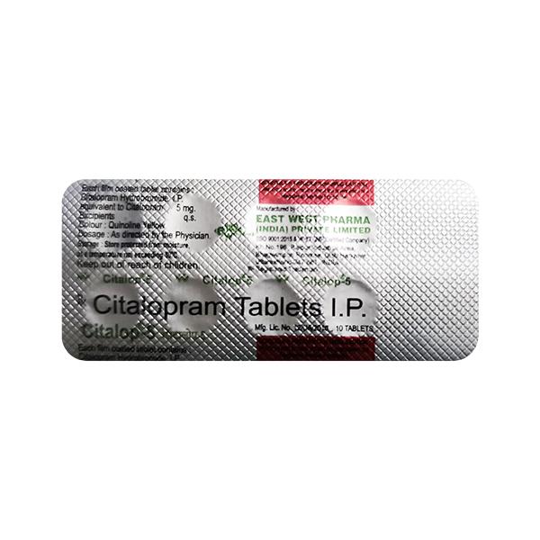 Citalop 5mg Tablet