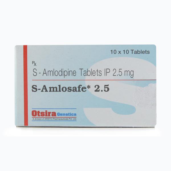 S Amlosafe AT 2.5mg/25mg Tablet