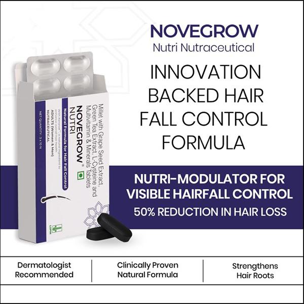 Lupin Ltd Novegrow Nutri Nutraceutical Tablet 10's - Image 2