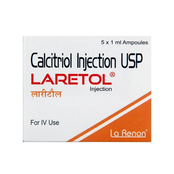 Laretol 1mcg Injection