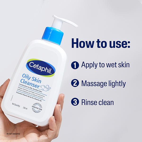 Cetaphil Oily Skin Cleanser 236 ml - Image 11