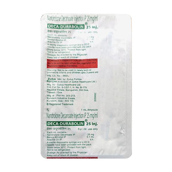 Deca Evabolin 25mg Injection