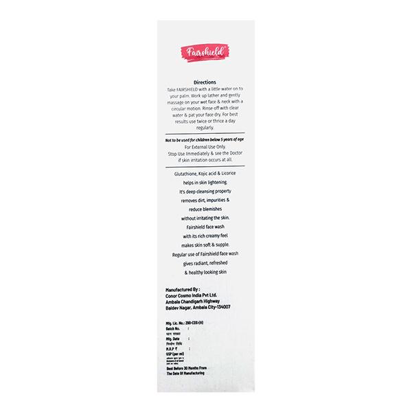 fairshield glutathione SKIN LIGHTENING Face Wash 100ml Price, Uses, Side effects, Substitutes Liposomal Vitamin C Capsules,