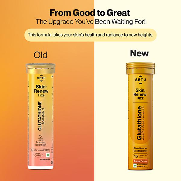 glutathione fizz tablet Setu Skin Renew Any 1 tryed bpc Size:5 Grams Night Creams