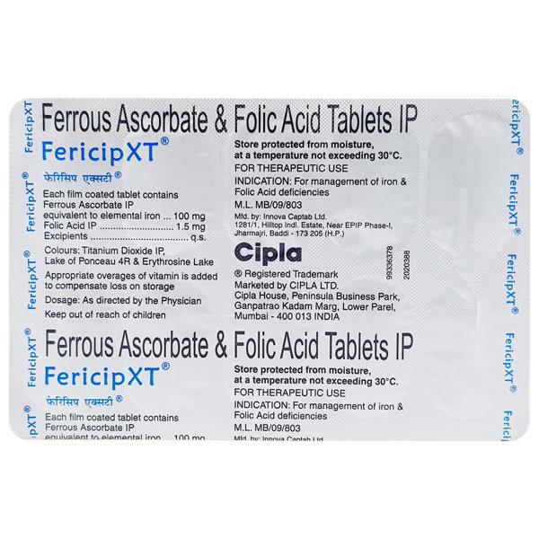 FERICIP XT Tablet 10