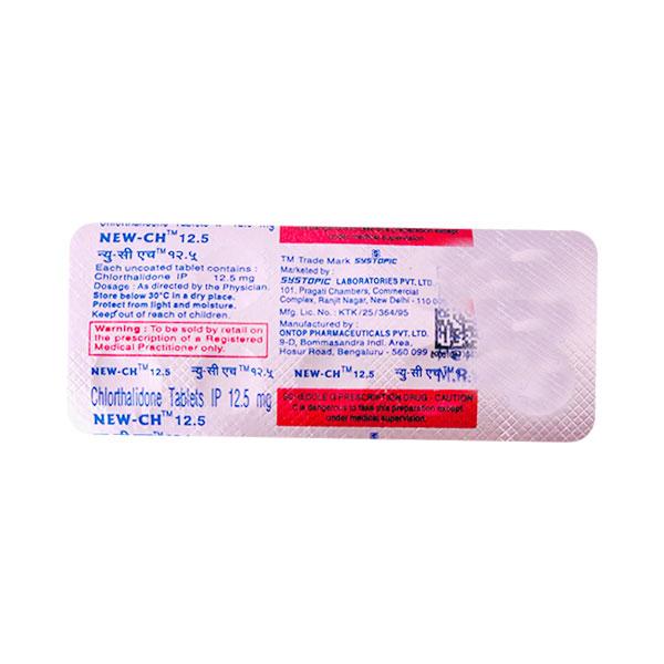 New CH 12.5mg Tablet
