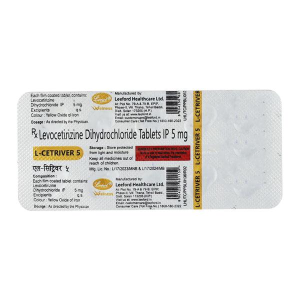 L Cave 5mg Tablet