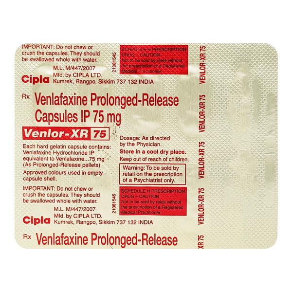 Venlor 25mg Capsule