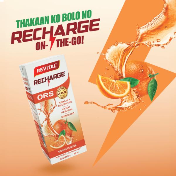 Revital Recharge ORS - Orange Flavour 200 ml - Image 4