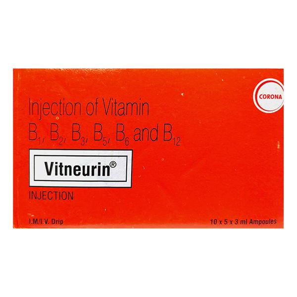 VITNEURIN Injection 3ml Price, Uses, Side effects, Substitutes
