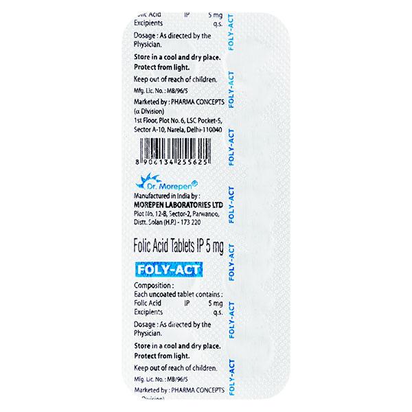 Foly-Act Tablet