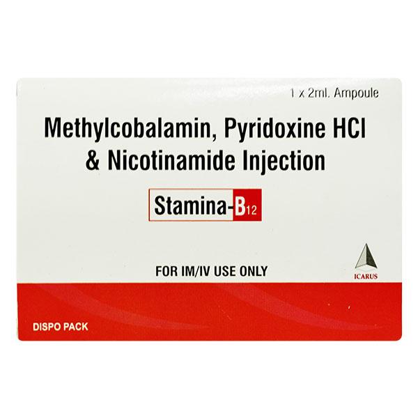 stamina b12 injection 2ml Price, Uses, Side effects, Substitutes Vitamin B12 Injection: Energy Size:10 mL (1000 mcg / mL) B Shots