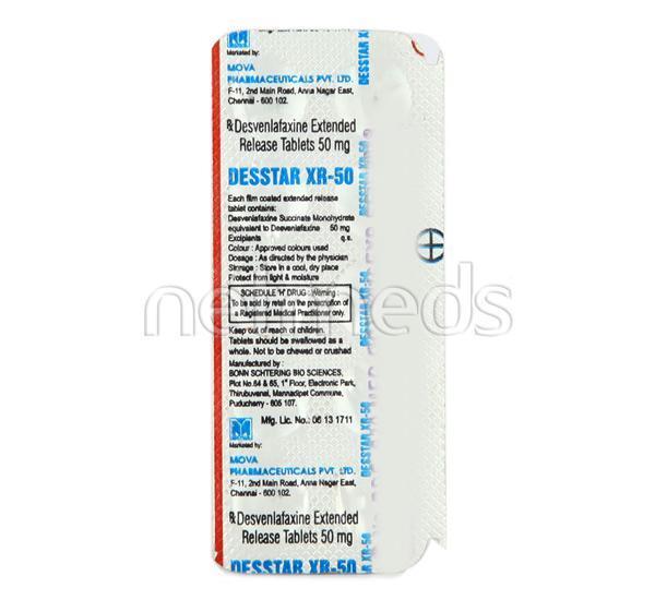 Desstar 50mg Tablet XR
