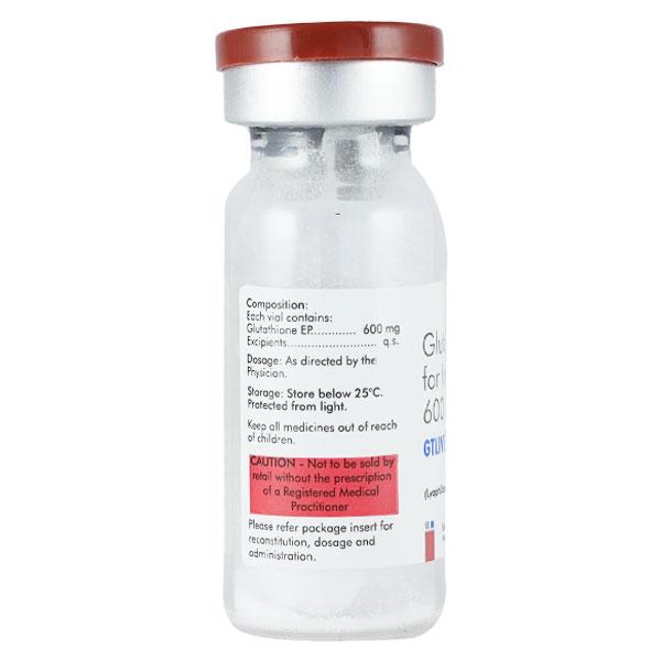 inj glutathione 600mg administration GTLIVE Injection 1's what are the benefits skintype_Mature Quantity:1 L