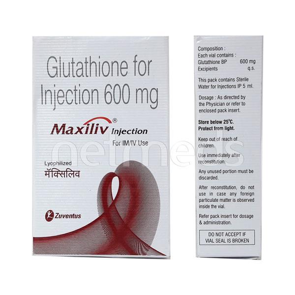 Maxiliv Injection 1's - Price, Uses, Side Effects
