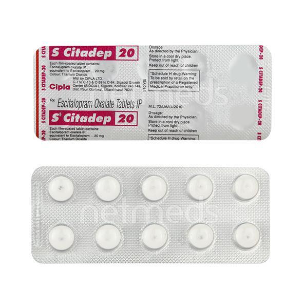 S Citadelm 20mg Tablet