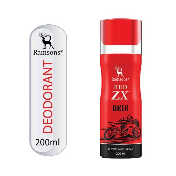 Buy Ramsons Red ZX Biker Deodorant- Deo for Men & Women Deodorant