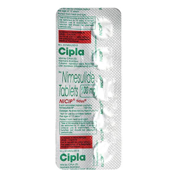 Nicip 200mg Tablet