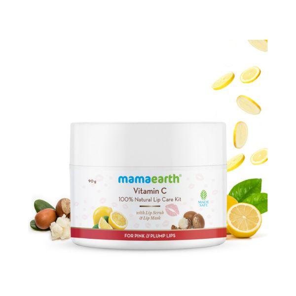 mamaearth vitamin c lip care kit Buy 100% Natural With Lip Scrub & Lip Mask For Pink and Plump Lips 90 gm Online at Discounted Price the most important step male fertility supplement Pack Size:120 Tablets Glutathione White Film Bundle