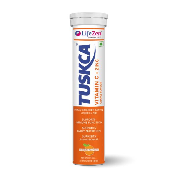 LifeZen Tuskca Natural Immunity Booster Vitamin C 1000 mg Tablet