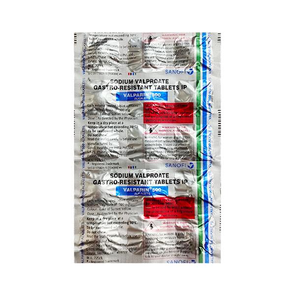 Valparin Alkalets 250mg Tablet