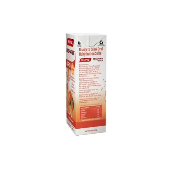 Revital Recharge ORS - Orange Flavour 200 ml - Image 2
