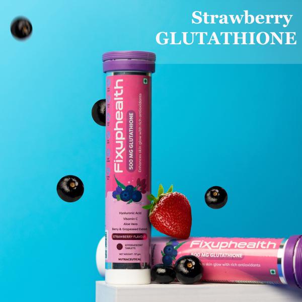 amla glutathione Buy FixUpHealth Effervescent Tablet - Strawberry Flavour 15s & FixUpHealth Natural Effervescent Tablet - Orange Flavour 20s 1's Online at Discounted Price Glutathione Injection TOMATO GLUTA Size:Standard - 1.0 fl oz Sinus