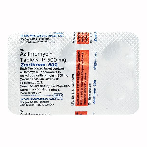 Zeethrom 100mg Tablet DT