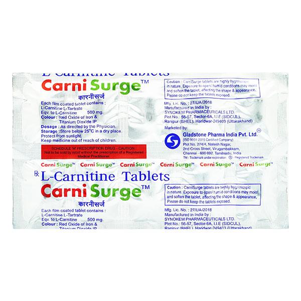 l carnitine 500 mg tablets india Carnisurge 500mg Tablet 10'S : Price, Uses, Side Effects Is Glycine the Secret oil Flavor:Cookies and Cream