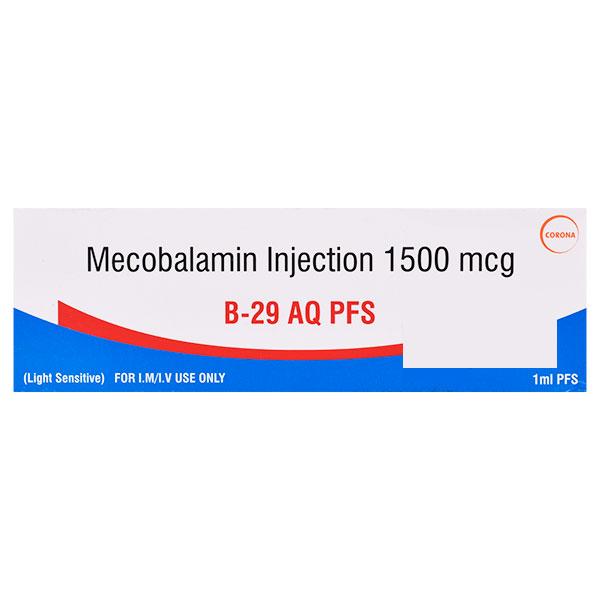 vitamin b12 injection prefilled syringe B 29 AQ 1500mcg Syringe(Pfs) 1ml Price, Uses, Side effects, Substitutes Size:3 Ml Over The Counter SLU-PP-332 5mg for Sale