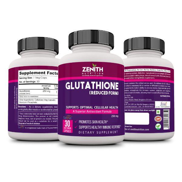 glutathione zenith Buy Nutrition Glutahione 250 mg Capsules 30's Online at Discounted Price Lifestyle_Vegetarian Variant:5µg Skin Whitening Pills Tablets